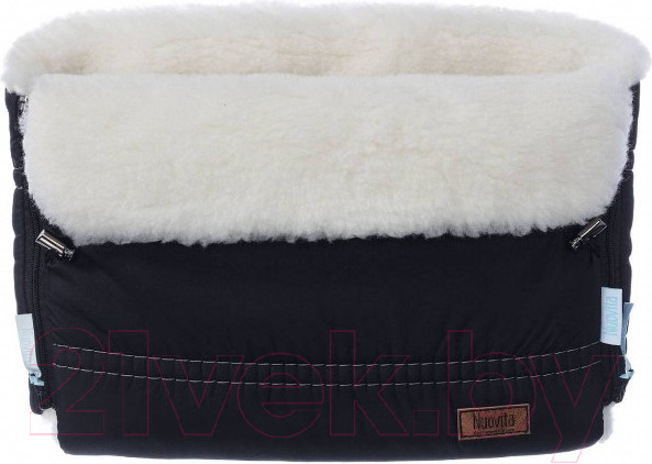 Изображение товара Муфта для коляски Nuovita Alpino Bianco (черный)