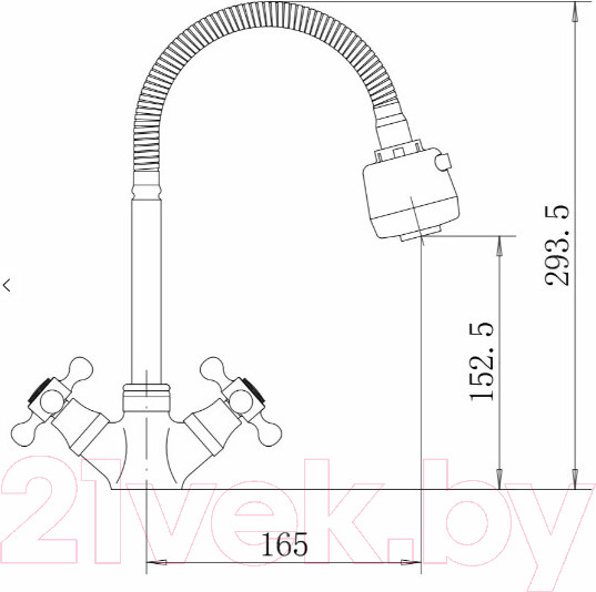 Изображение товара Смеситель Fashun A4319