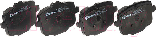Изображение товара Тормозные колодки Brembo P06061