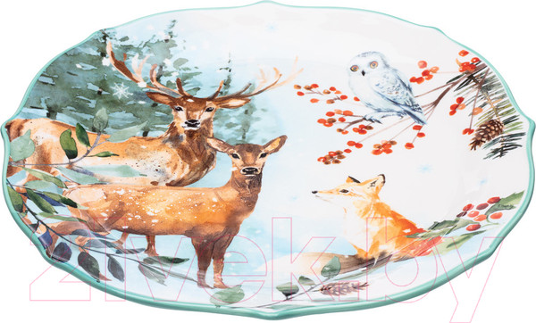 Изображение товара Тарелка столовая обеденная Lefard Лесная сказка / 409-168