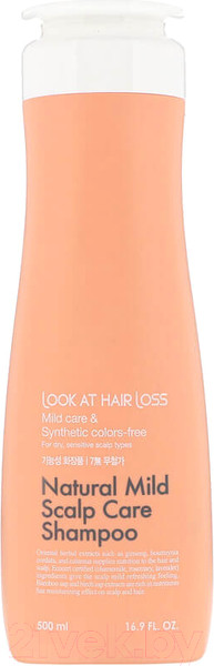 Изображение товара Шампунь для волос Daeng Gi Meo Ri Look At Hair Loss Natural Mild Scalp Care Shampoo (500мл)