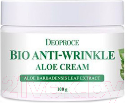 Изображение товара Крем для лица Deoproce Bio Anti-Wrinkle Aloe Cream (100мл)