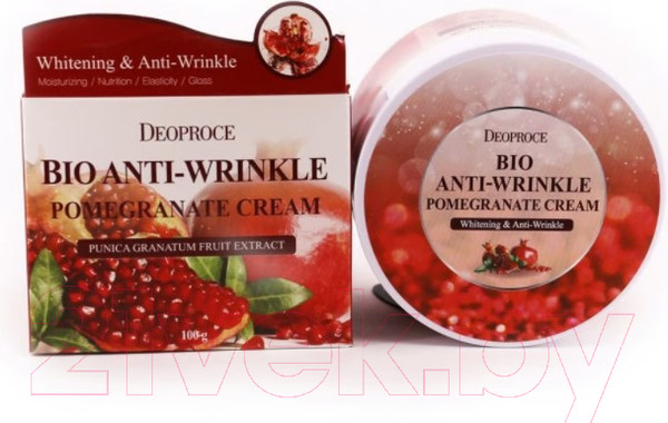 Изображение товара Крем для лица Deoproce Bio Anti-Wrinkle Pomegranate Cream (100мл)