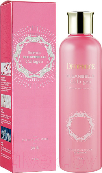 Изображение товара Тоник для лица Deoproce Cleanbello Collagen Essential Moisture Skin (260мл)