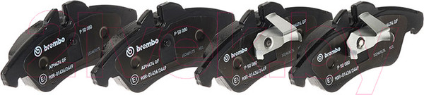 Изображение товара Тормозные колодки Brembo P50080