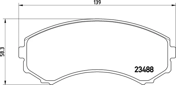 Изображение товара Тормозные колодки Brembo P54029