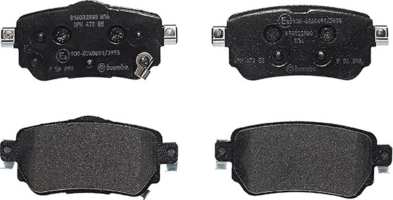 Изображение товара Тормозные колодки Brembo P56098