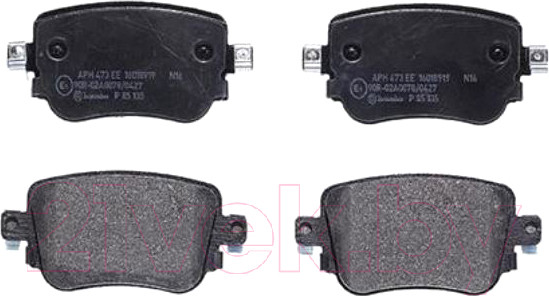 Изображение товара Тормозные колодки Brembo P85135