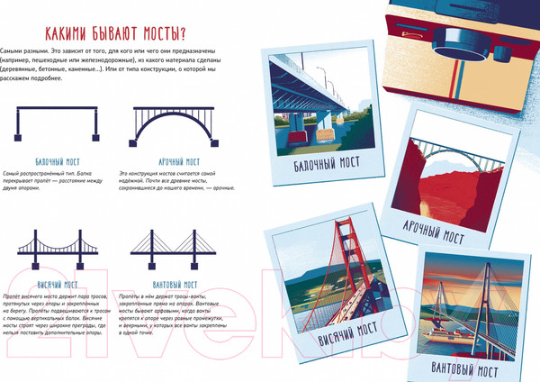 Изображение товара Энциклопедия Издательство Самокат Как устроен мост? (Беляев Р.)