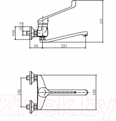 Изображение товара Смеситель Fashun A4654