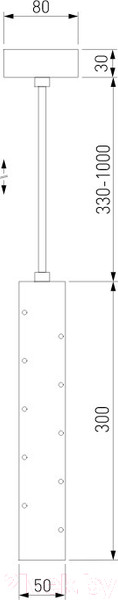 Изображение товара Потолочный светильник Elektrostandard 50214/1 LED (хром)