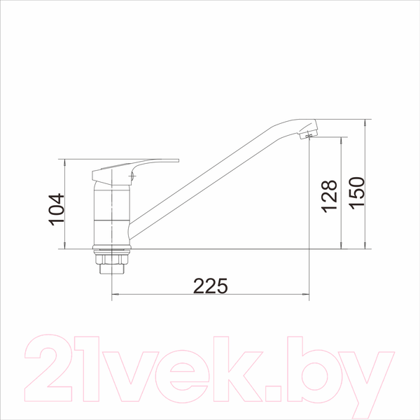 Изображение товара Смеситель Fashun A4837