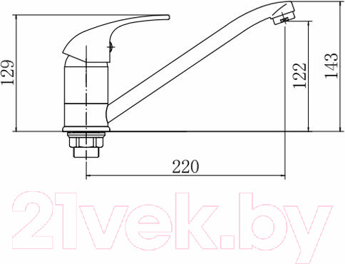 Изображение товара Смеситель Fashun A4903