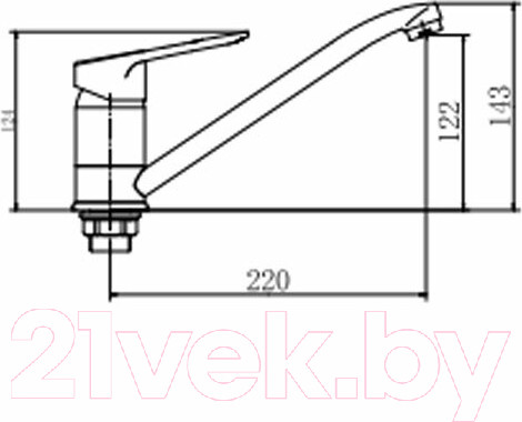 Изображение товара Смеситель Fashun A4907