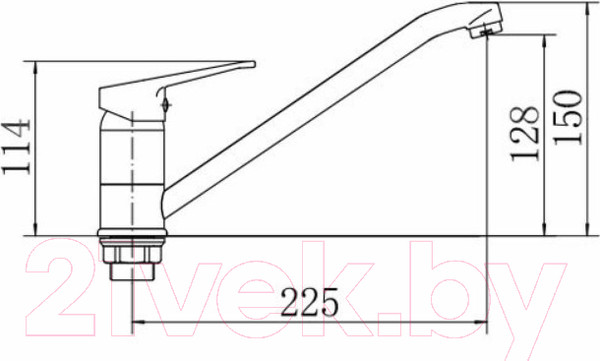 Изображение товара Смеситель Fashun A4913