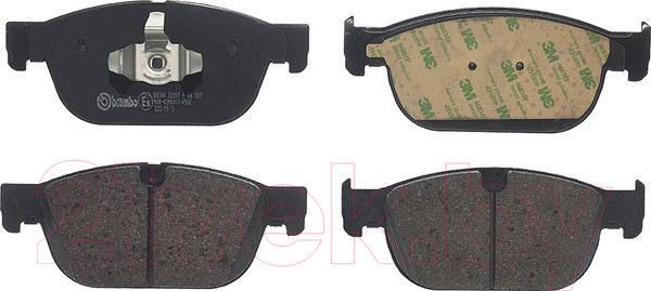 Изображение товара Тормозные колодки Brembo P86027