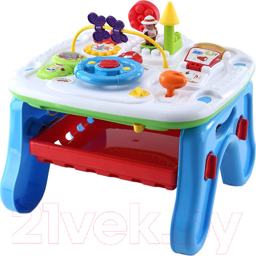 Изображение товара Развивающий игровой стол Pituso Строитель 2 в 1 / 6995021