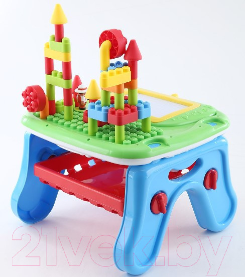 Изображение товара Развивающий игровой стол Pituso Строитель 2 в 1 / 6995021