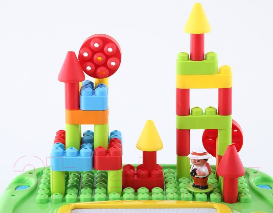 Изображение товара Развивающий игровой стол Pituso Строитель 2 в 1 / 6995021