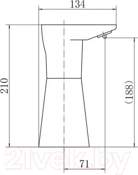 Изображение товара Сенсорный дозатор для жидкого мыла Fashun A410-10