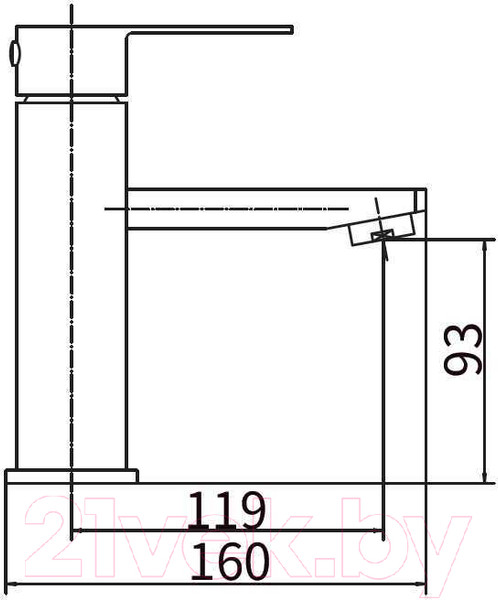 Изображение товара Смеситель Fashun A51102
