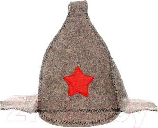 Изображение товара Шапка для бани Банные Штучки Буденовка / 42002