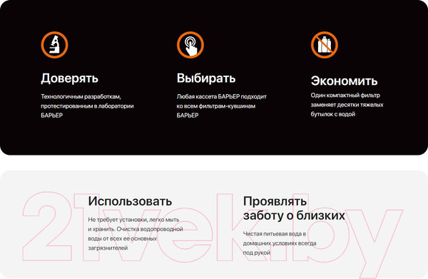 Изображение товара Картридж для фильтра БАРЬЕР Железо-7