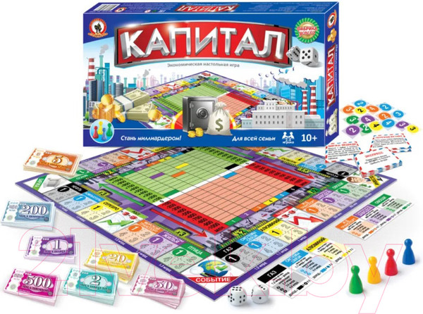 Изображение товара Настольная игра Русский стиль Капитал / 03497