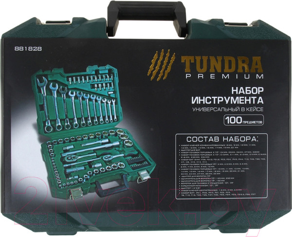 Изображение товара Универсальный набор инструментов Tundra 881828