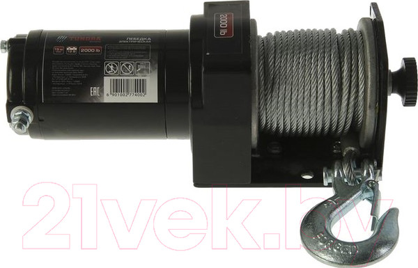 Изображение товара Лебедка автомобильная Tundra 1002775