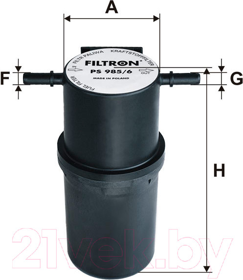 Изображение товара Топливный фильтр Filtron PS985/6