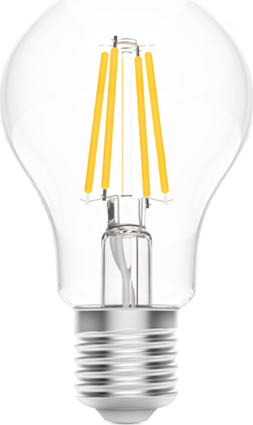 Изображение товара Умная лампа Gauss Smart Home Filament А60 7W 806лм E27 DIM / 1200112 (управление голосом/смартфоном)