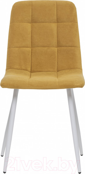 Изображение товара Стул Импэкс Leset Скай (металл белый/велюр горчичный)