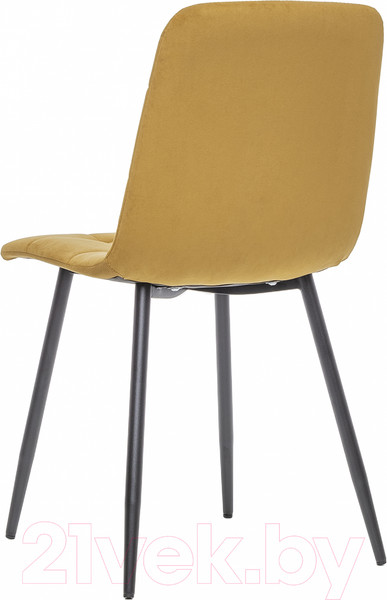 Изображение товара Стул Импэкс Leset Скай (металл черный/велюр горчичный)