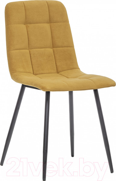 Изображение товара Стул Импэкс Leset Скай (металл черный/велюр горчичный)