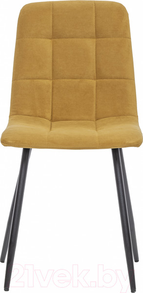 Изображение товара Стул Импэкс Leset Скай (металл черный/велюр горчичный)
