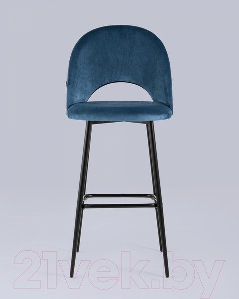 Изображение товара Стул барный Stool Group Меган / AV 415-H58-08(B) (велюр пыльно-синий)