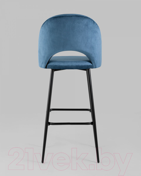 Изображение товара Стул барный Stool Group Меган / AV 415-H58-08(B) (велюр пыльно-синий)