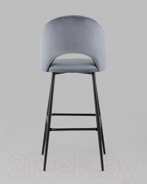 Изображение товара Стул барный Stool Group Меган / AV 415-H14-08(B) (велюр серый)