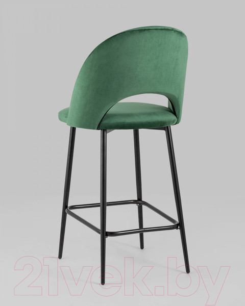 Изображение товара Стул барный Stool Group Меган / AV 415-H30-08(PP) (велюр зеленый)