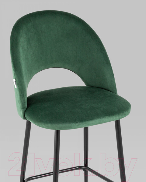 Изображение товара Стул барный Stool Group Меган / AV 415-H30-08(PP) (велюр зеленый)