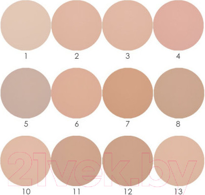 Изображение товара Пудра компактная Ffleur Loving Care Foundation PP-612 тон 11 (11.7г)