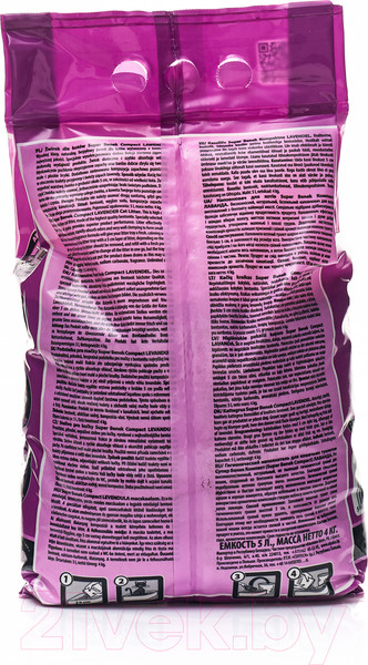 Изображение товара Наполнитель для туалета Super Benek Compact Lawenda (5л/4кг)