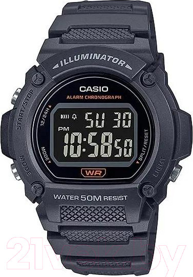 Изображение товара Часы наручные мужские Casio W-219H-8B