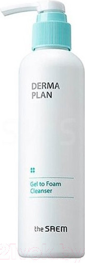 Изображение товара Пенка для умывания The Saem Derma Plan Gel To Foam Cleanser (180мл)