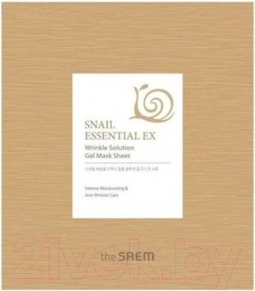 Изображение товара Маска для лица тканевая The Saem Snail Essential EX Wrinkle Solution Gel Mask Sheet (28г)