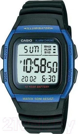 Изображение товара Часы наручные мужские Casio W-96H-2A