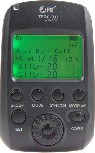 Изображение товара Синхронизатор для вспышки Falcon Eyes TERC-3.0 LCD / 26946