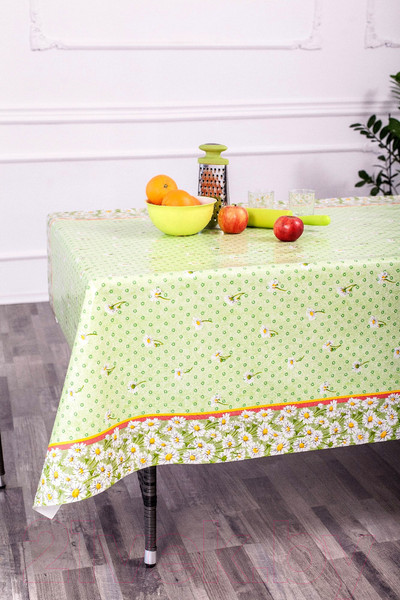 Изображение товара Скатерть Stolima Стольная 105-4 Ромашки (160x130)