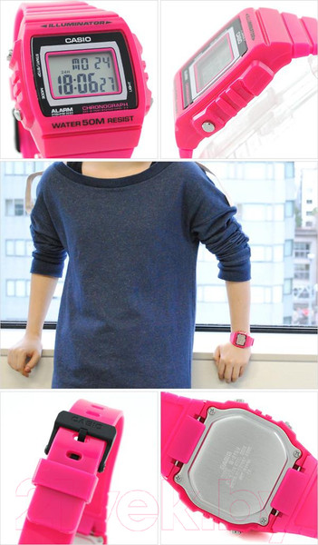 Изображение товара Часы наручные женские Casio W-215H-4A